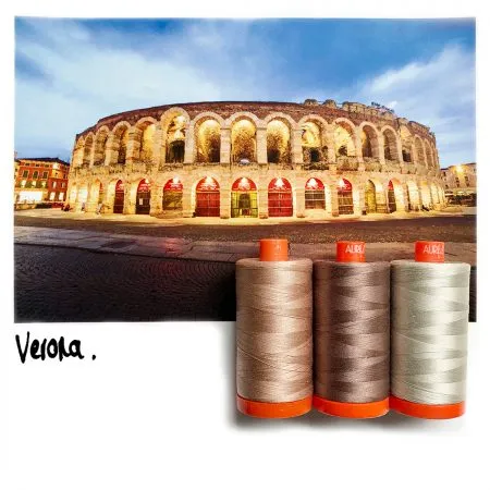 AURIFIL - Thread Color Builder ITALY APRIL: VERONA MAUVE