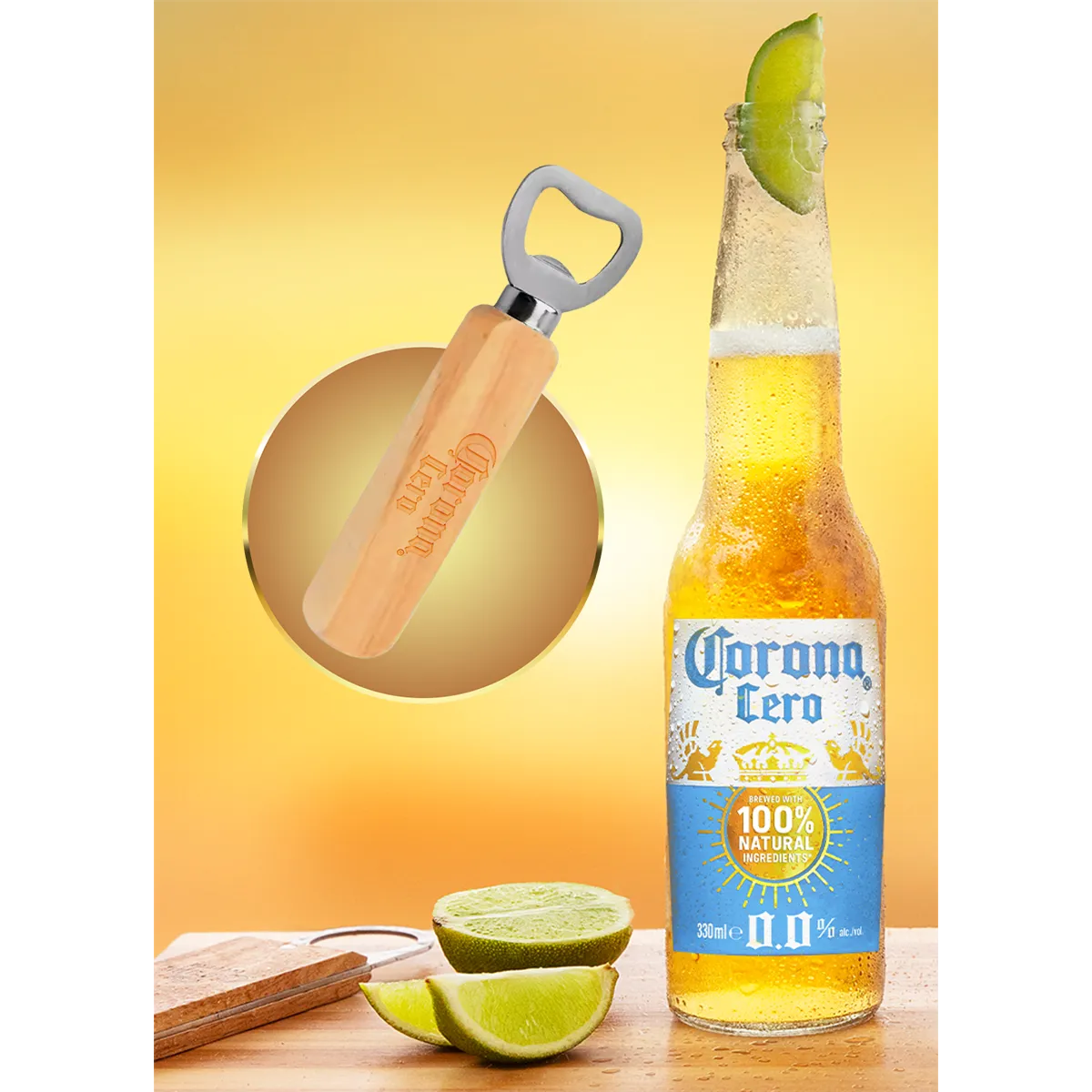 Corona Cero & Corona Cero Bottle Opener