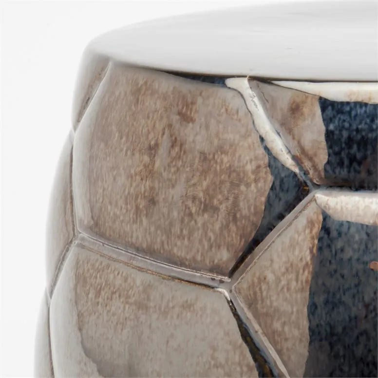 Faith Stool Metallic Ceramic