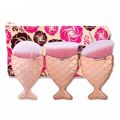 Mermaid Cosmetic Brushes