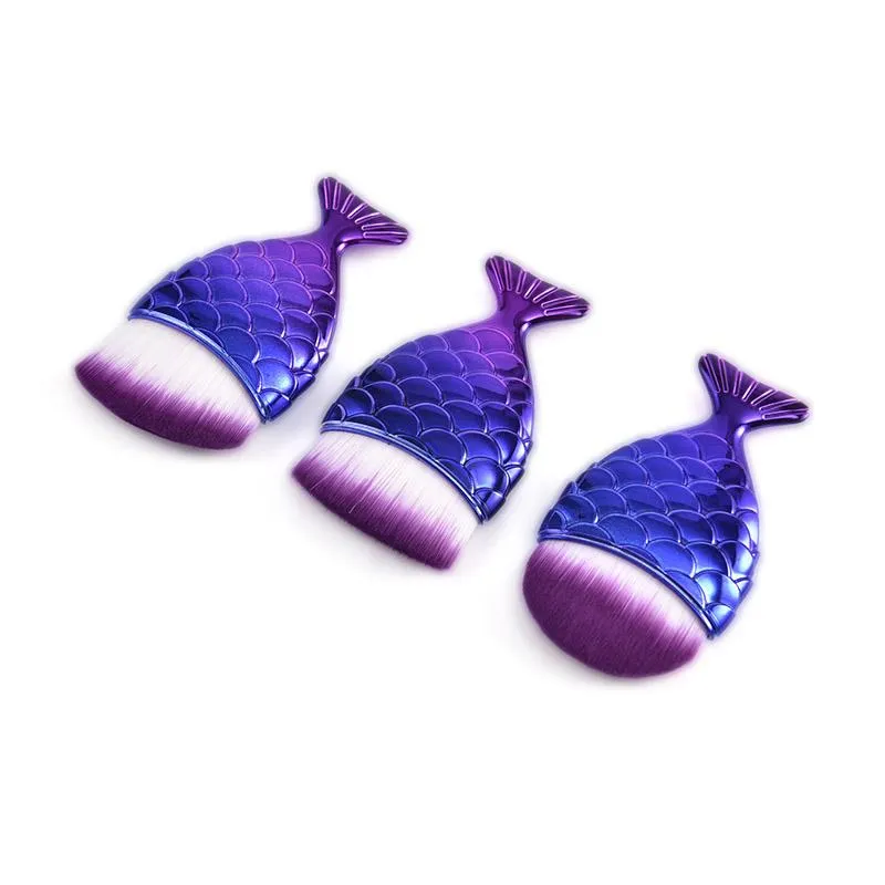 Mermaid Cosmetic Brushes