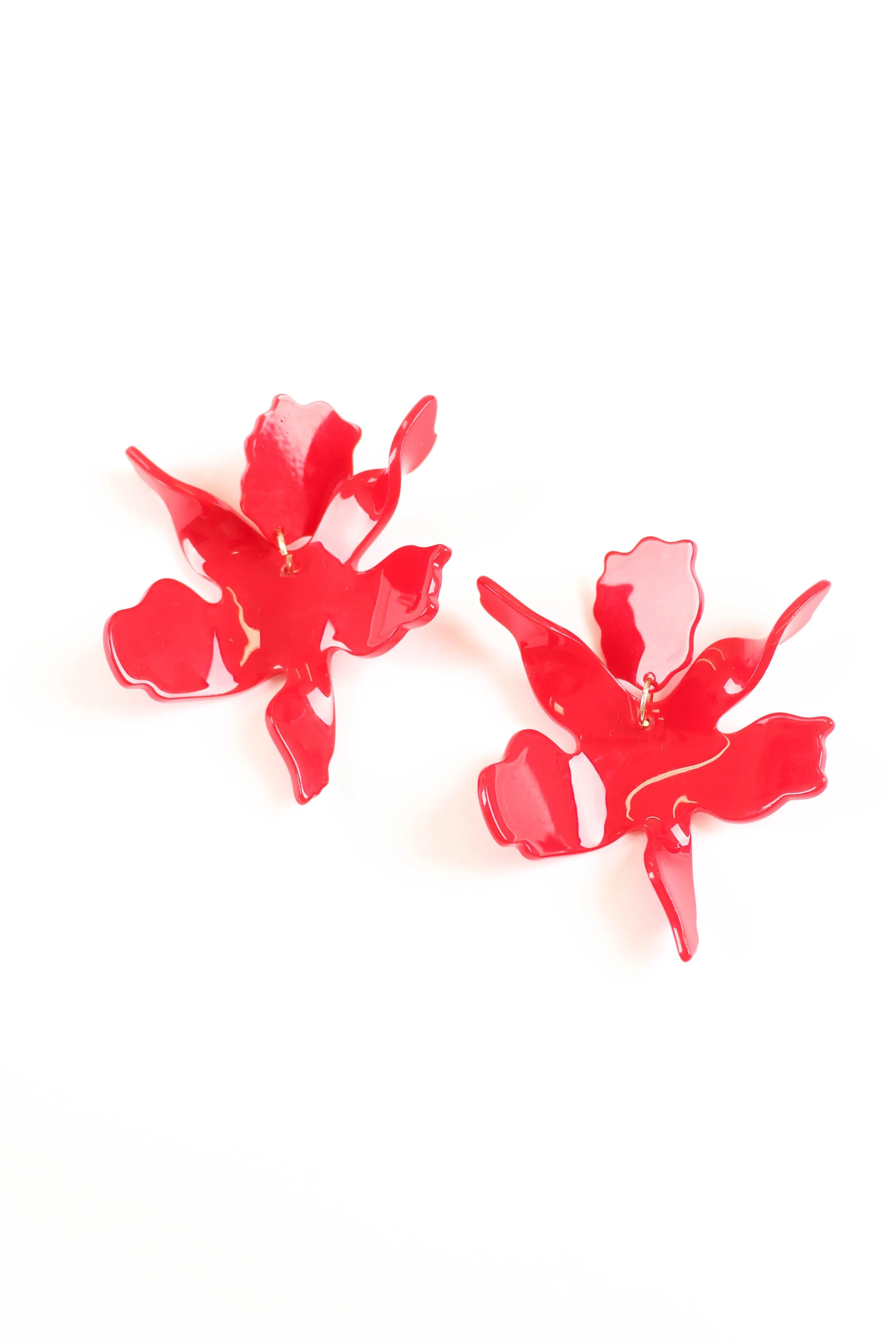 Mermaid Cove Earrings - Red