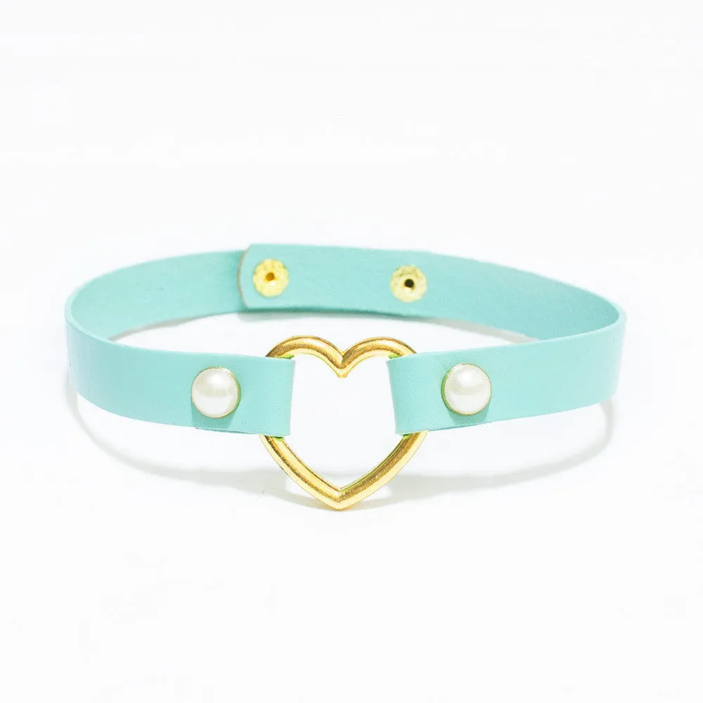 MERMAID HEART BONDAGE CHOKER