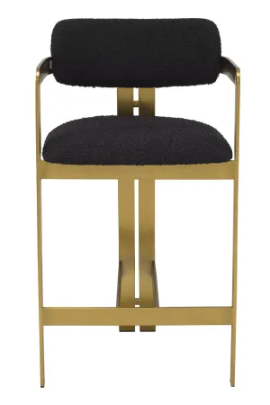 Modern Upholstered Counter Stool | Eichholtz Donato