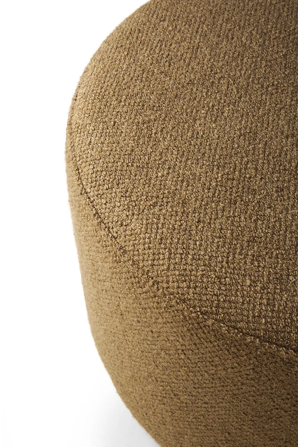 Round Fabric Pouf | Ethnicraft  Barrow