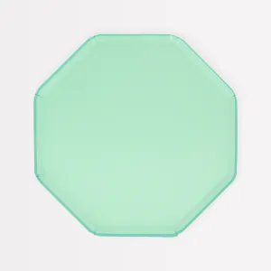 Sea Foam Green Side Plates (x 8)