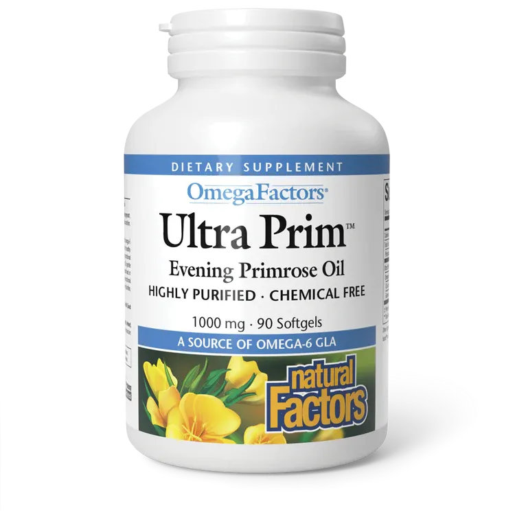 Ultra Prim™ Evening Primrose Oil by Natural Factors, 180 caps