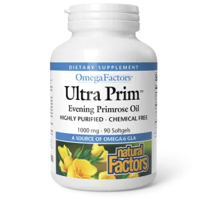 Ultra Prim™ Evening Primrose Oil by Natural Factors, 180 caps